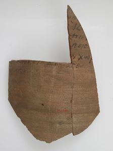 Ostrakon with Troparion (?), Coptic, 580-640. Creator: Unknown