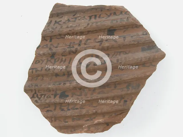 Ostrakon with a Letter, Coptic, 600. Creator: Unknown.