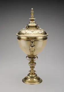 Ostrich Cup, London, 1590. Creator: John Spilman