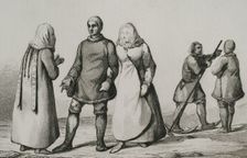 Ostyak people, Western Siberia, Russia, 1839. Creator: Augustin François Lemaitre