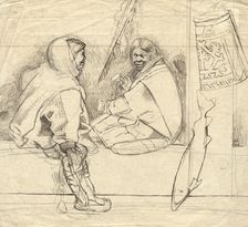 Ostyaks, 2nd half of 19th century. Creator: Mikhail Znamensky