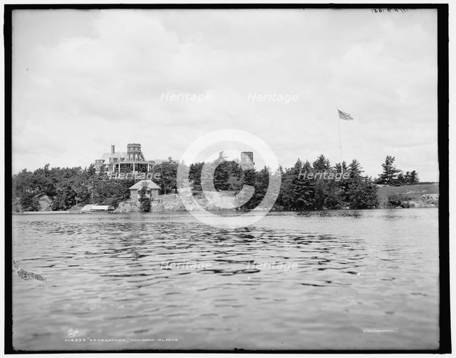 Oswegatchie, Thousand Islands, (1902?). Creator: William H. Jackson.