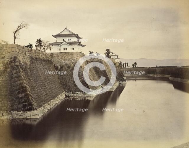 Osaka Castle, 1865. Creator: Unknown.
