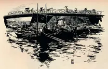 Osaka, Japan c1900. Artist: Mortimer L Menpes