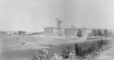 Osborne House 1859. Artists: Edward Paxman Brandard, William Henry Bartlett