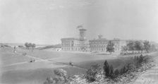 Osborne House 1859. Artists: Edward Paxman Brandard, William Henry Bartlett