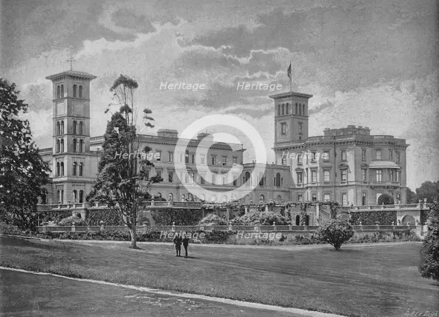 'Osborne House', c1896. Artist: A Debenham.