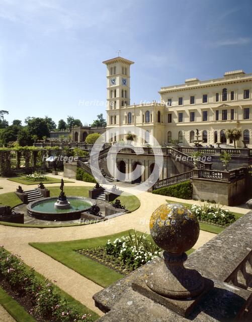 Osborne House, c1990-2010. Artist: Unknown.