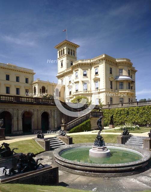 Osborne House, c1990-2010. Artist: Unknown.