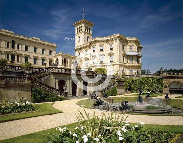 Osborne House, c1990-2010. Artist: Unknown.