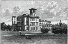 Osborne House, East Cowes, Isle of Wight, 1900. Artist: J Valentine