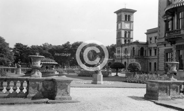 Osborne House, East Cowes, Isle of Wight, 20th century. Artist: Unknown