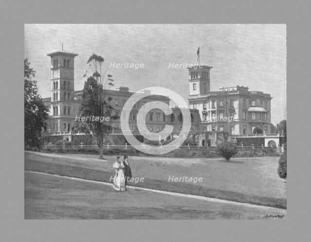 Osborne House, I.O.W. C1900. Artist: A Debenham.