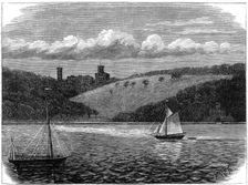 Osborne House, Isle of Wight, as seen from the sea, late 19th century