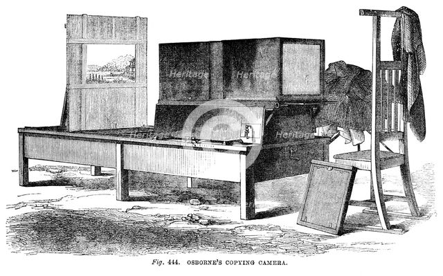 Osborne's Copying Camera, 1866. Artist: Unknown