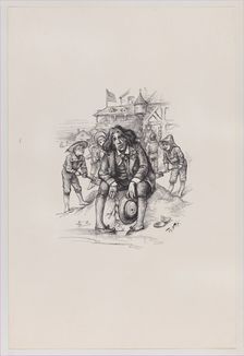 Oscar at the Sea-Shore, August 26, 1882., August 26, 1882. Creator: Thomas Nast