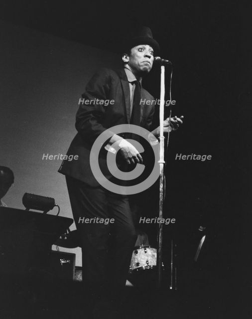Oscar Brown Jr, London, 1963. Creator: Brian Foskett.