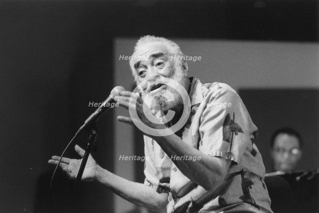 Oscar Brown Jr.The Jazz Bakery, Los Angeles, 2000. Creator: Brian Foskett.