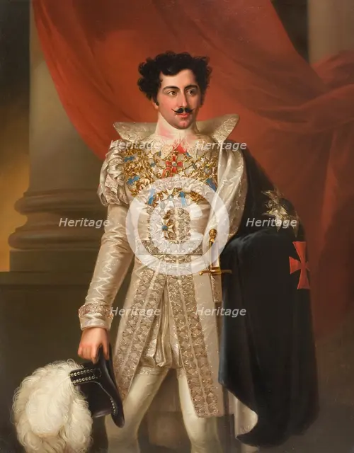 Oscar I, 1799-1859, c1830s. Creator: Fredric Westin.