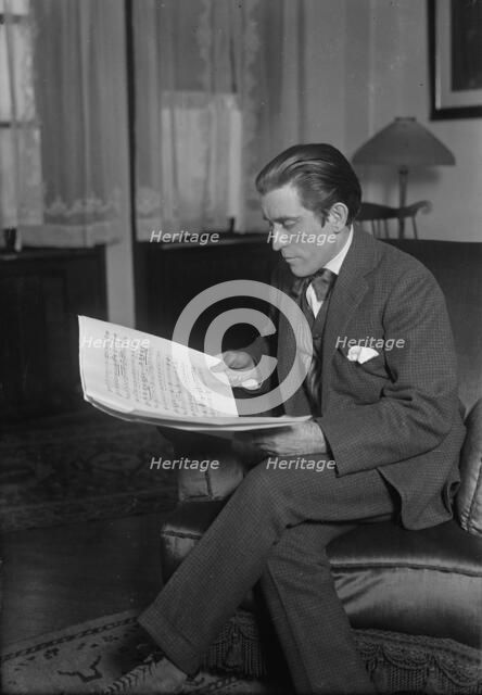 Oscar Seagle, 1917. Creator: Bain News Service.