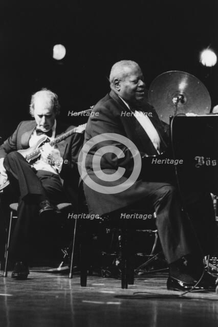 Oscar Peterson, North Sea Jazz Festival, Netherlands, 1995. Creator: Brian Foskett.