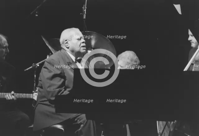 Oscar Peterson, North Sea Jazz Festival, Netherlands, 1995. Creator: Brian Foskett.