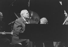 Oscar Peterson, North Sea Jazz Festival, Netherlands, 1995. Creator: Brian Foskett