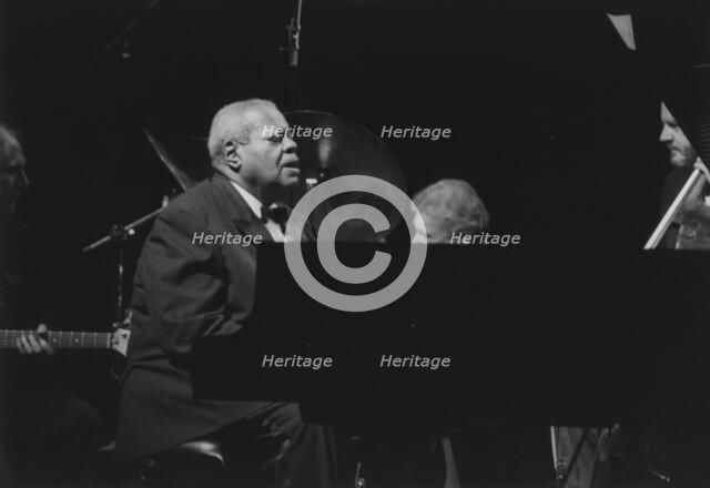 Oscar Peterson, North Sea Jazz Festival, Netherlands, 1995. Creator: Brian Foskett.