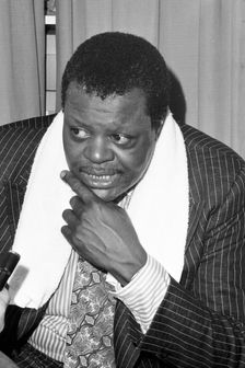 Oscar Peterson, Ronnie Scott's, Soho, London, 1973. Artist: Brian O'Connor