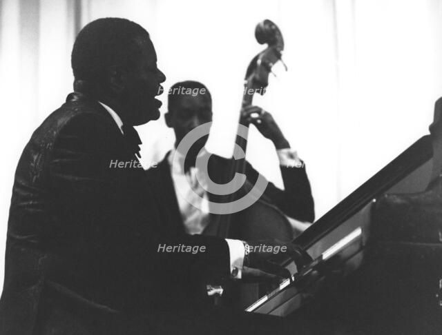 Oscar Peterson, Wembley Town Hall, London, 1968. Creator: Brian Foskett.