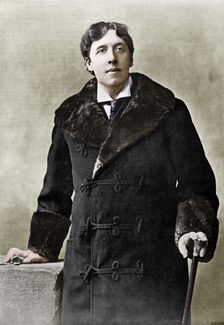 Oscar WiIde, Irish writer, wit and playwright, c1890