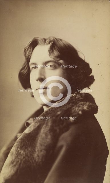 Oscar Wilde, 1882. Creator: Napoleon Sarony.