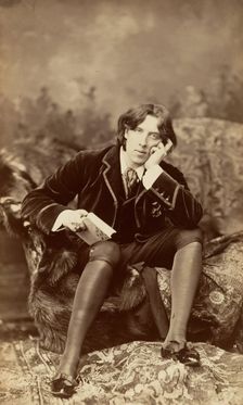 Oscar Wilde, 1882. Creator: Napoleon Sarony
