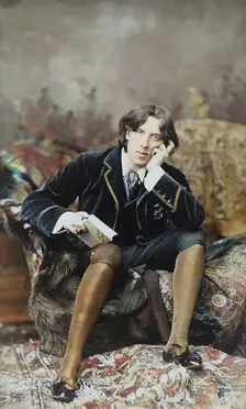 Oscar Wilde, 1882. Creator: Napoleon Sarony