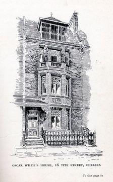 Oscar Wilde's House, 16 Tite Street, Chelsea, London, 1914. Creator: Unknown