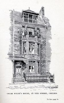 Oscar Wilde's House, 16 Tite Street, Chelsea, London, 1914. Creator: Unknown