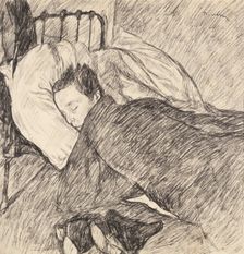 Osip Mandelstam sleeping