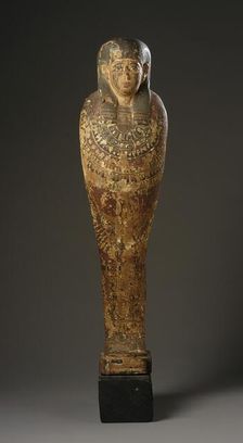Osirid Funerary Figure, Late Period to Ptolemaic Period (724-31 BCE). Creator: Unknown