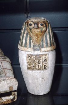 Osiris Canopic Jar, 22nd Dynasty, c1550BC-1069 BC