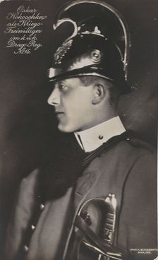 Oskar Kokoschka as a Military volunteer, 1915. Creator: Schieberth, Hermann (1876-c. 1948)