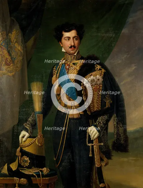 Oskar I, 1799-1859, King of Sweden and Norway, c1830s. Creator: Fredric Westin.