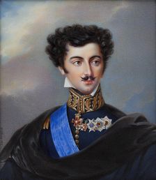 Oskar I as Crown Prince, 1822. Creator: Jakob Axel Gillberg