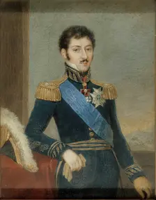Oskar I as crown prince. Creator: Lorentz Svensson Sparrgren