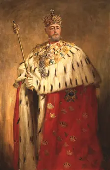 Oskar II (Oskar Fredrik), 1829-1907, King of Sweden 1872 and of Norway 1872-1905, c.1897. Creator: Oscar Bjorck
