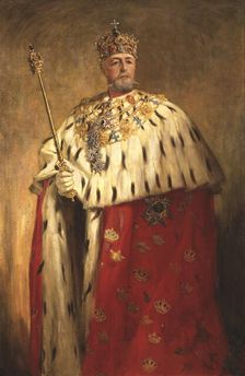 Oskar II (Oskar Fredrik), 1829-1907, King of Sweden 1872 and of Norway 1872-1905, c.1897. Creator: Oscar Bjorck