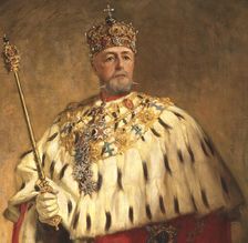 Oskar II (Oskar Fredrik), 1829-1907, King of Sweden 1872 and of Norway 1872-1905, c.1897. Creator: Oscar Bjorck