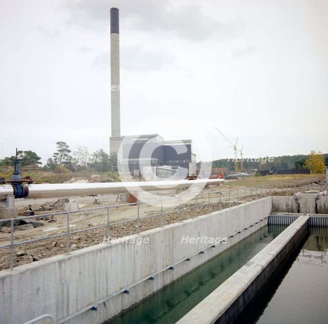 Oskarshamn nuclear power plant, Sweden, 1971. Creator: Göran Algård.