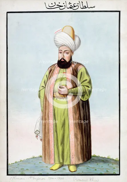 Osman I, Ottoman Emperor, (1808). Creator: John Young.