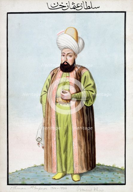 Osman I, Ottoman Emperor, (1808). Creator: John Young.