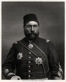 Osman Nuri Pasha, field marshal of the Ottoman Empire, 19th century. Artist: George J Stodart